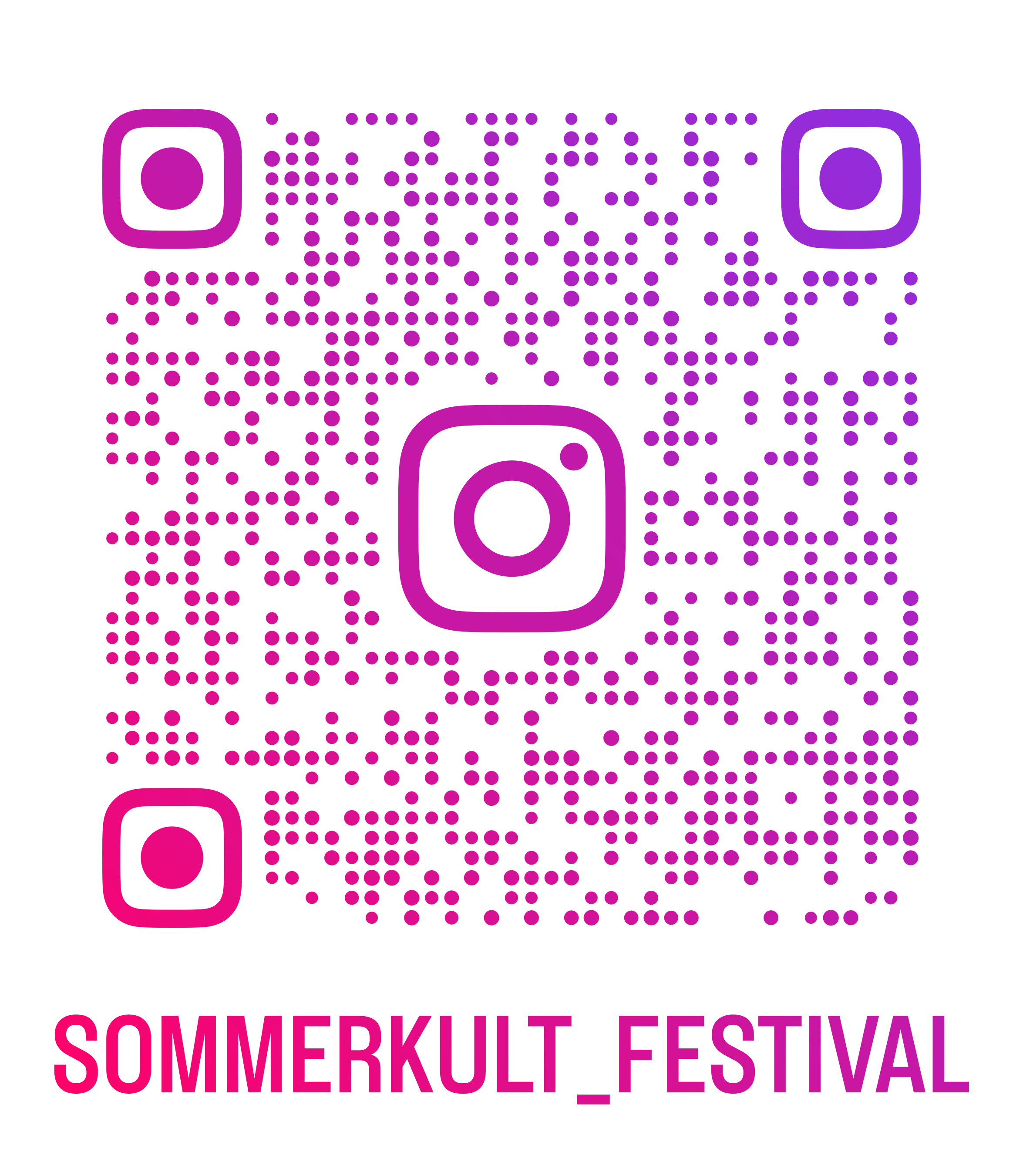 Sommerkult Festival QR-Code